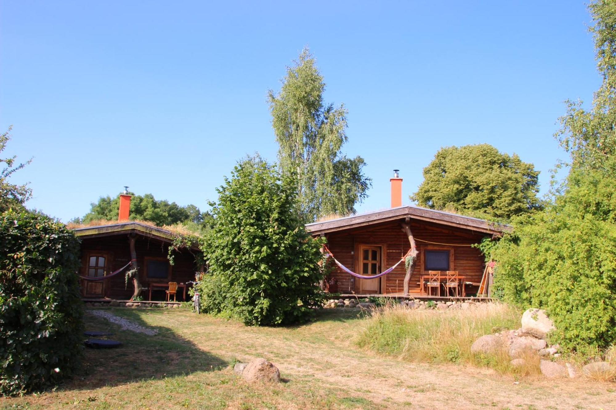 Penzlin Blockhaus Zahrenヴィラ エクステリア 写真